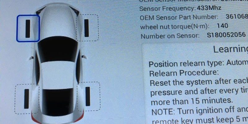 Датчики давления в шинах BMW X5, X6 (36106881890)